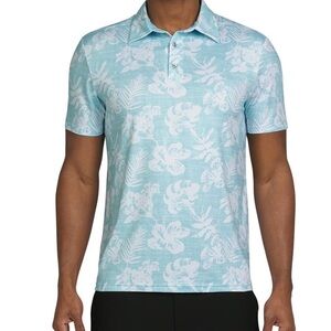 set 2 Chaps Men's Blue Floral Shirt
